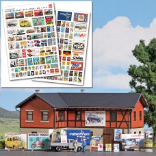 Busch 1130 - Advertisement Sign Set Busch 1130 - Advertisement Sign Set